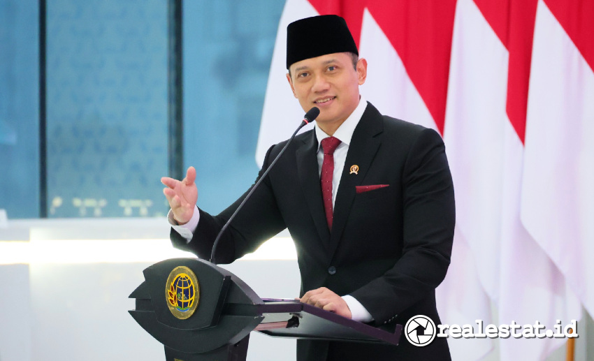 Agus Harimurti Yudhoyono AHY Menteri ATR BPN Lantik Pejabat realestat.id dok Agus Harimurti Yudhoyono AHY Menteri ATR BPN Lantik Pejabat realestat.id dok