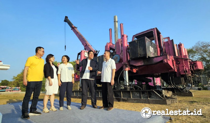 Groundbreaking community center Amesta Living Surabaya Timur Realestat.id dok Groundbreaking community center Amesta Living Surabaya Timur Realestat.id dok