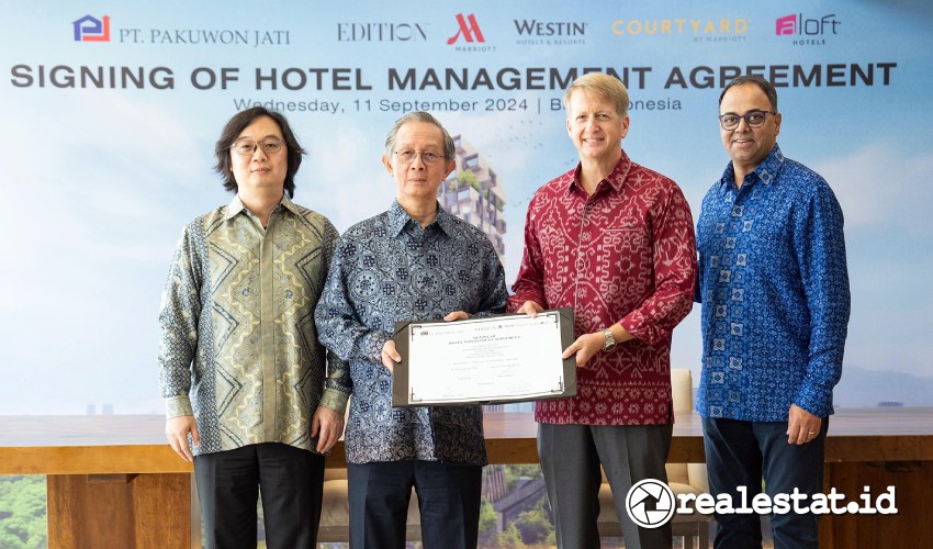 Pakuwon Jati pwon marriott International Hotel Realestat.id dok Pakuwon Jati pwon marriott International Hotel Realestat.id dok