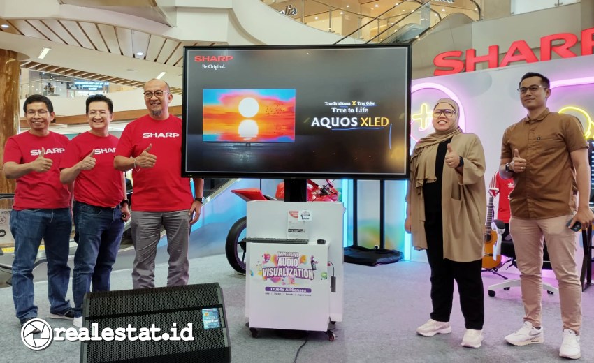 Pameran Sharp Immersive Audio Visualization Mini Exhibition Bintaro XChange Realestat.id dok Pameran Sharp Immersive Audio Visualization Mini Exhibition Bintaro XChange Realestat.id dok