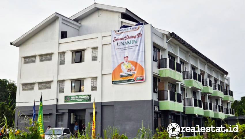 Rumah Susun Rusun Mahasiswa Universitas Muhammadiyah Sorong UMS Papua Barat Daya Kementerian PUPR Realestat.id dok Rumah Susun Rusun Mahasiswa Universitas Muhammadiyah Sorong UMS Papua Barat Daya Kementerian PUPR Realestat.id dok