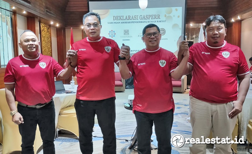Deklarasi GASPERR Apersi Himperra Asprumnas Appernas Jaya Realestat.id dok Deklarasi GASPERR Apersi Himperra Asprumnas Appernas Jaya Realestat.id dok
