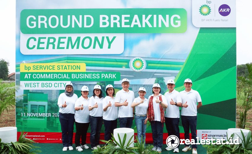 Groundbreaking Ceremony SPBU bp BSD City Realestat.id dok Groundbreaking Ceremony SPBU bp BSD City Realestat.id dok