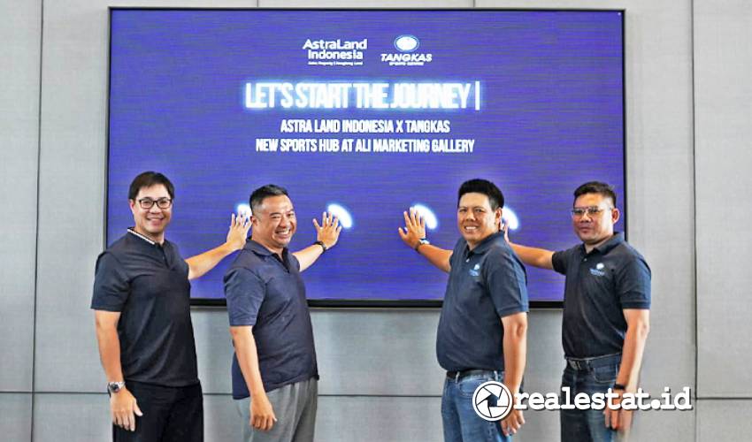 Prosesi Simbolis Peresmian Kemitraan Astra Land Indonesia dengan Tangkas Sports Hub Baru di Area CBD Jakarta-RealEstat.id Prosesi Simbolis Peresmian Kemitraan Astra Land Indonesia dengan Tangkas Sports Hub Baru di Area CBD Jakarta-RealEstat.id