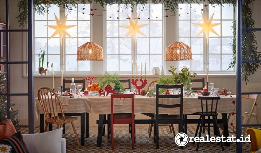Koleksi IKEA VINTERFINT untuk meriahkan suasana perayaan natal 2024-RealEstat.id Koleksi IKEA VINTERFINT untuk meriahkan suasana perayaan natal 2024-RealEstat.id