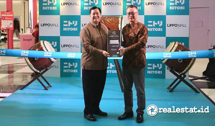 Pembukaan toko home furnishing kedua Nitori Group di Indonesia-RealEstat.id Pembukaan toko home furnishing kedua Nitori Group di Indonesia-RealEstat.id