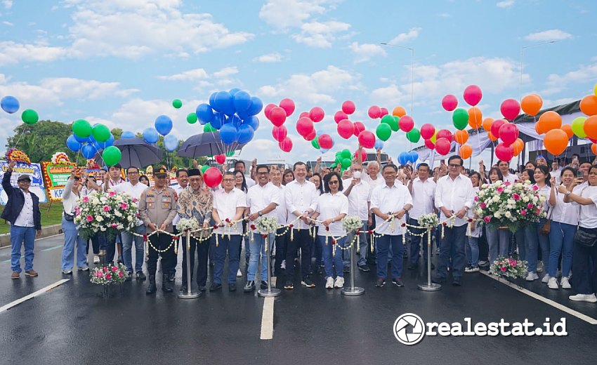 Peresmian Jalan Penghubung Boulevard BSD City Gading Serpong Tangerang Realestat.id dok Peresmian Jalan Penghubung Boulevard BSD City Gading Serpong Tangerang Realestat.id dok