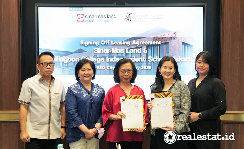 Signing Leasing Agreement SML Wellington College Independent School Jakarta WCIJ BSD City realestat.id dok Signing Leasing Agreement SML Wellington College Independent School Jakarta WCIJ BSD City realestat.id dok