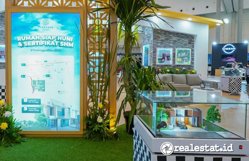 Terranea Homes menjadi salah satu proyek rumah terjangkau yang dipamerkan di BCA Expoversary 2025-RealEstat.id Terranea Homes menjadi salah satu proyek rumah terjangkau yang dipamerkan di BCA Expoversary 2025-RealEstat.id