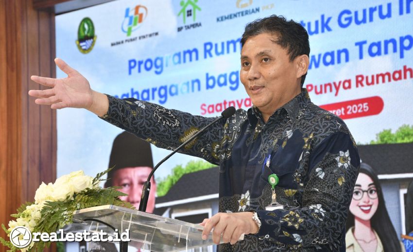 Heru Pudyo Nugroho BP Tapera Program Rumah untuk Guru Indonesia realestat.id dok Heru Pudyo Nugroho BP Tapera Program Rumah untuk Guru Indonesia realestat.id dok