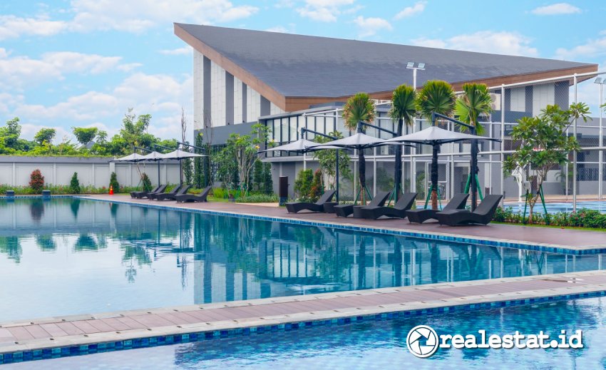 Fasilitas Kolam Renang Community Club Paramount Petals Realestat.id dok