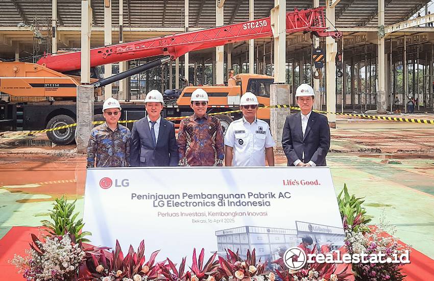 Pabrik AC LG Electronics Indonesia di Cikarang Barat, Kabupaten Bekasi-RealEstat.id Pabrik AC LG Electronics Indonesia di Cikarang Barat, Kabupaten Bekasi-RealEstat.id