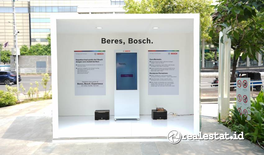 Bosch Indonesia Pamer Ragam Inovasi Lewat Kampanye ‘Beres, Bosch’ Instalasi-Beres-Bosch-di-Sarinah-Thamrin-Jakarta-RealEstat.id_