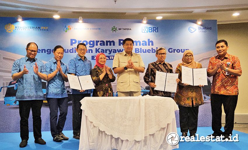 Kementerian PKP Blue Bird Group MoU Rumah Subsidi KPR FLPP realestat.id dok Kementerian PKP Blue Bird Group MoU Rumah Subsidi KPR FLPP realestat.id dok