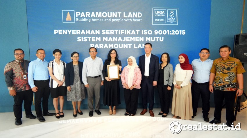 Paramount-Land-Sertifikasi-ISO-9001_2015-LRQA-Indonesia-Realestat.id-dok-2