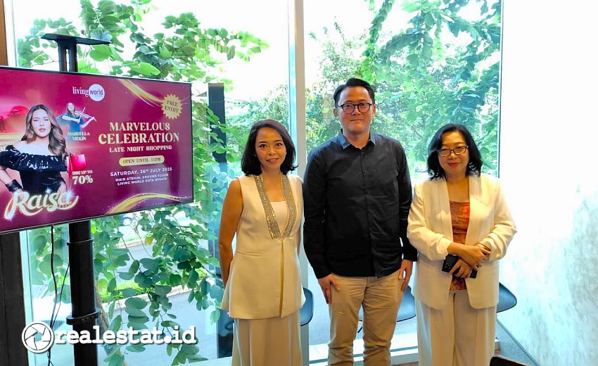 Marvelous celebration living world kota wisata cibubur media briefing realestat.id dok