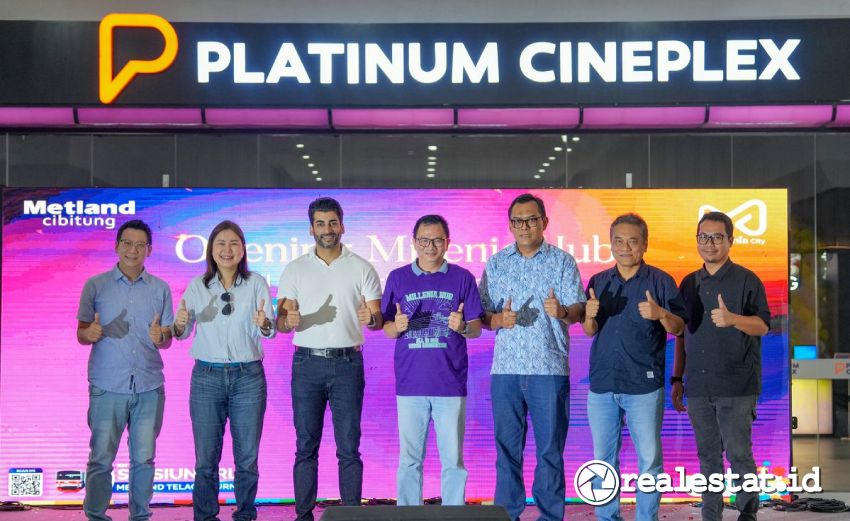 Peresmian Platinum Cineplex Milenia City Metland Cibitung realestat.id dok Peresmian Platinum Cineplex Milenia City Metland Cibitung realestat.id dok