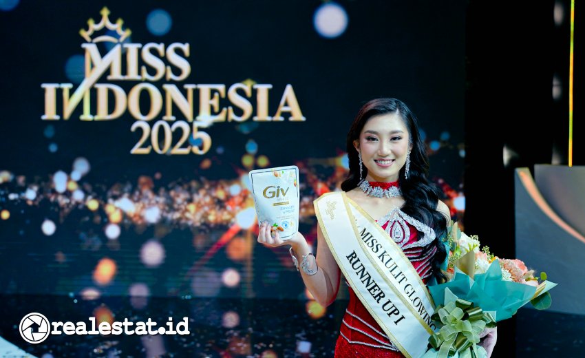 Zefanya Sharon Runner Up I Miss Indonesia 2025 Miss Kulit Glowing 2025 GIV Wings Group Realestat.id dok Zefanya Sharon Runner Up I Miss Indonesia 2025 Miss Kulit Glowing 2025 GIV Wings Group Realestat.id dok