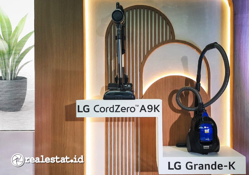 LG CordZero A9 K Vacuum Cleaner dan Canister Grande-K-RealEstat.id-Adhitya Putra