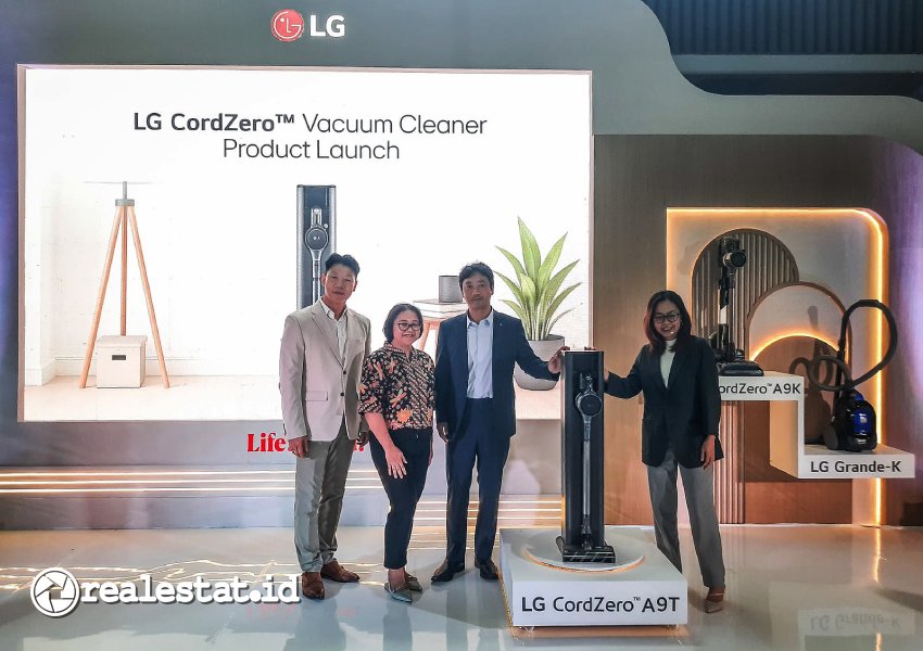Peluncuran Vacuum Cleaner Terbaru LG CordZero-RealEstat.id-Adhitya Putra Peluncuran Vacuum Cleaner Terbaru LG CordZero-RealEstat.id-Adhitya Putra