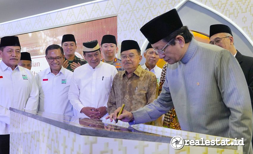 Peresmian Masjid Raya Baitul Mukhtar BSD City Realestat.id dok
