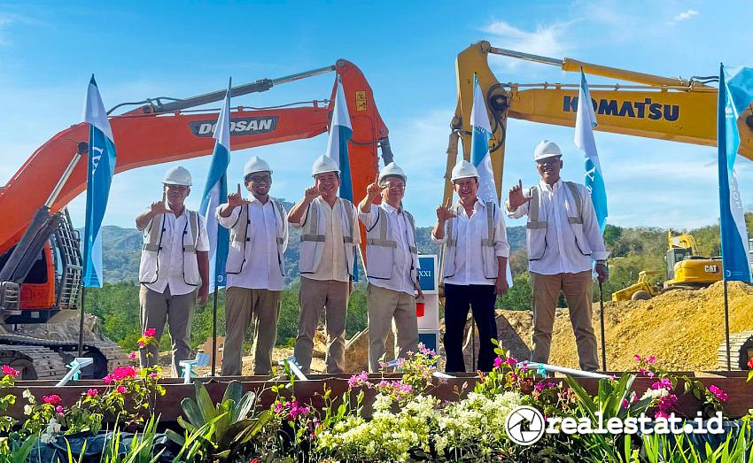 Groundbreaking Cinema XXI Mawatu Labuan Bajo Bioskop Flores Vasanta Group Realestat.id dok Groundbreaking Cinema XXI Mawatu Labuan Bajo Bioskop Flores Vasanta Group Realestat.id dok