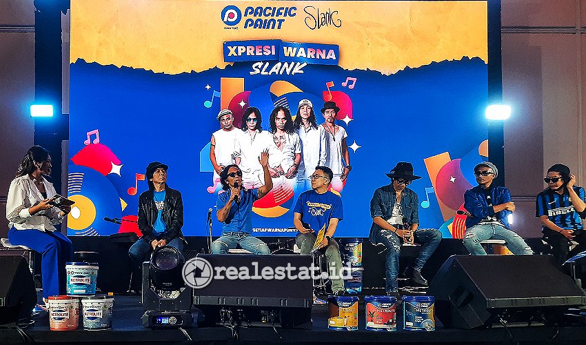 Peluncuran Set warna eksklusif Pacific Paint X Slank-RealEstat.id-Adhitya Putra