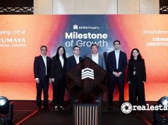 Astra Property Tegaskan Komitmen Keberlanjutan Lewat Dua Proyek Besar di 2025 Astra Property Lakukan Topping Off Arumaya Financial Center dan Groundbreaking Cibinong Logistics Hub-RealEstat.id