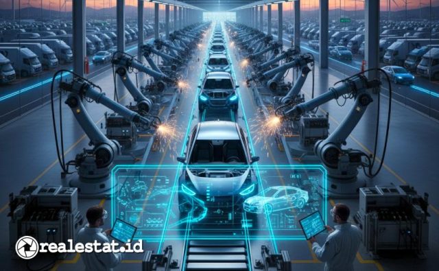 Kawasan Sektor Industri Jabodetabek EV Related Mobil Listrik realestat.id dok
