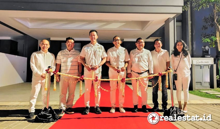 Peresmian Show Unit Matera Signature Gading Serpong Paramount Land Realestat.id dok