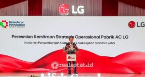 Resmikan Pabrik di Bekasi, LG Perkuat Rantai Pasok AC untuk Pasar Dalam Negeri Peresmian pabrik AC LG Electronics di Bekasi, Jawa Barat-RealEstat.id-Adhitya Putra