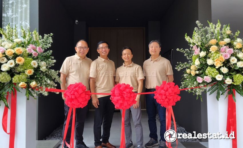 Persemian Show Unit Botanic Villa at NavaPark BSD City realestat.id dok