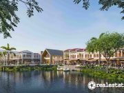 District East Hadirkan Ruko Berkonsep Waterfront Pertama di Karawang Ruko District East Karawang Triniti Dinamik true land realestat.id dok