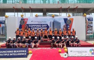 Helat Seremoni Topping-Off, Universitas Ciputra Jakarta (UCJ) Hadirkan Beasiswa Multiple Intelligence Universitas Ciputra Jakarta UCJ Topping Off Beasiswa Multiple Intelligence realestat.id dok