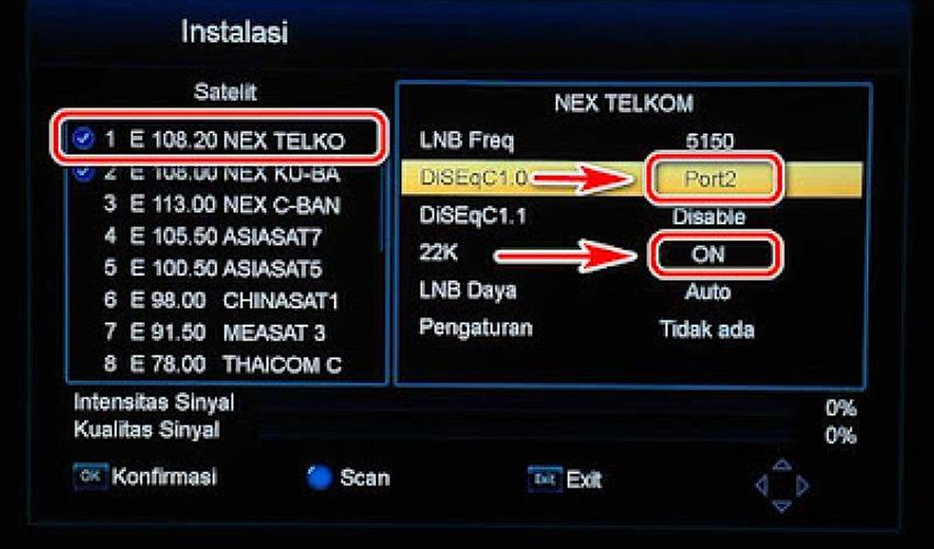 cara mengatasi nex parabola tidak ada sinyal-RealEstat.id