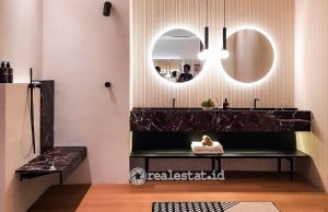 Antoniolupi Ubah Mandi Jadi Ritual Gaya Hidup di Le Château Living Jakarta inspirasi desain kamar mandi mewah Antoniolupi di showroom Le Château Living-RealEstat.id-Adhitya Putra