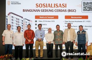 Menuju Smart City, IKN Nusantara Bangun Gedung Cerdas dan Terapkan Teknologi AI sosialisasi bangunan gedung cerdas ikn nusantara realestat.id dok