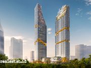 Resmi Diluncurkan, Two Sudirman Private Residences Siap Jadi Hunian Private Tertinggi di Jakarta two sudirman private residences mitsubishi estate taspen properti realestat.id dok