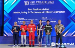 Masuki Tahun ke-10, HSE Awards 2025 Tegaskan Komitmen Ciputra Residence pada Keselamatan Kerja Ciputra Residence HSE Awards 2025 realestat.id dok