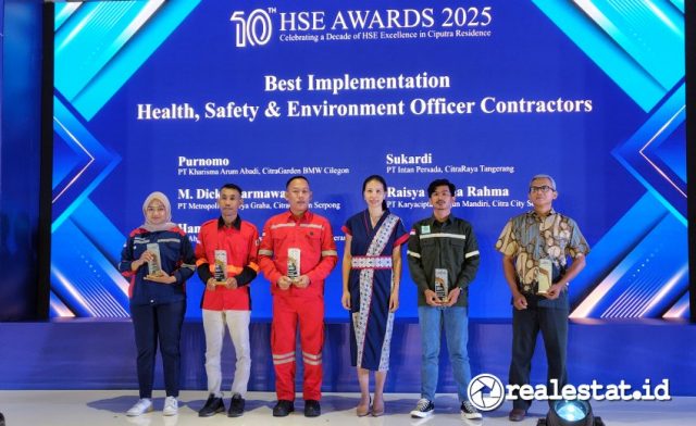 Ciputra Residence HSE Awards 2025 realestat.id dok