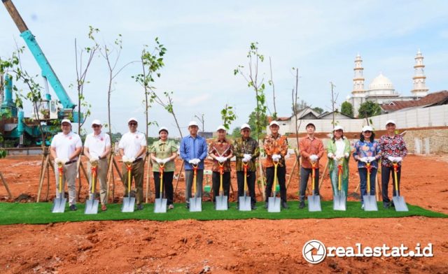 Groundbreaking Singapore Intercultural School SIS BSD City realestat.id dok