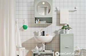 Biar Kamar Mandi Selalu Rapi, Coba Deh 3 Inspirasi Penataan dari IKEA Ini! Inspirasi Penataan kamar mandi IKEA-RealEstat.id