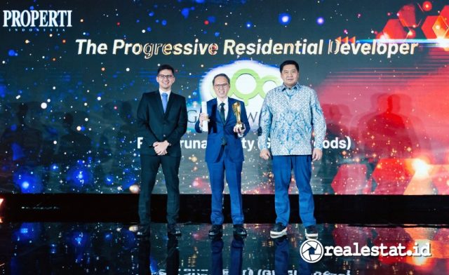 PT Baruna Realty Greenwoods Group Properti Indonesia Awards PIA 2025 realestat.id dok