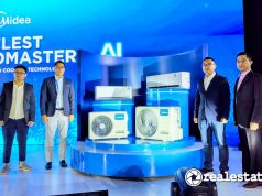 Midea Hadirkan AC Celest Inverter, Penyejuk Udara Pintar Buatan Indonesia Peluncuran Midea AC Celest Inverter AI realestat.id dok