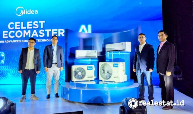 Peluncuran Midea AC Celest Inverter AI realestat.id dok