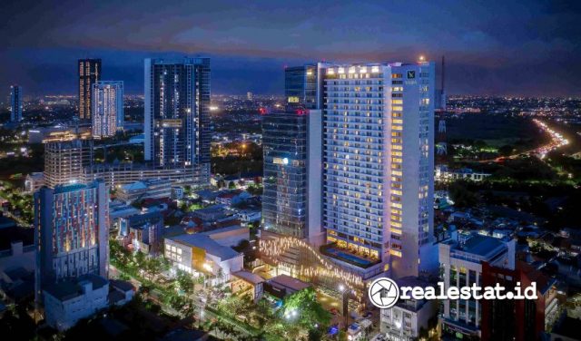 Proyek properti Voza & Vasa Facade milik RISE yang berencana membagikan saham bonus 2026-RealEstat.id