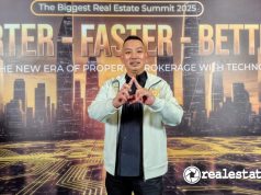 Berlangsung Meriah! The Biggest Real Estate Summit 2025 Hadirkan AREBI Awards clement francis arebi awards The Biggest Real Estate Summit 2025 realestat.id dok