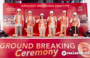 Jababeka Bizpark Tahap II Mulai Dibangun, Target Serah Terima Akhir 2026 groundbreaking jababeka bizpark tahap 2 ii realestat.id dok