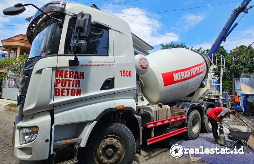 inovasi bahan bangunan ramah lingkungan beton merah putih untuk konstruksi berkelanjutan-RealEstat.id