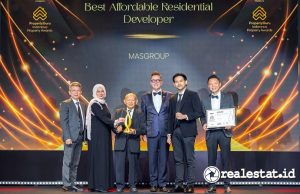 Raih ‘Best Developer’, MASGroup Sabet 4 Penghargaan PropertyGuru Indonesia Property Awards 2025 masgroup propertyguru indonesia property awards 2025 realestat.id dok